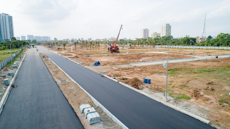 FLC Premier Parc đẩy mạnh thi công hoàn thiện hạ tầng khu đô thị ảnh 2