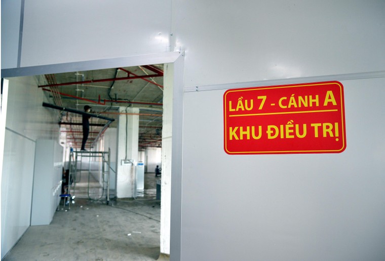 Hơn 20 ngày thần tốc cải tạo Trung tâm hồi sức tích cực người bệnh Covid -19 ảnh 3