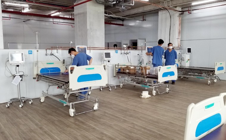 Hơn 20 ngày thần tốc cải tạo Trung tâm hồi sức tích cực người bệnh Covid -19 ảnh 4