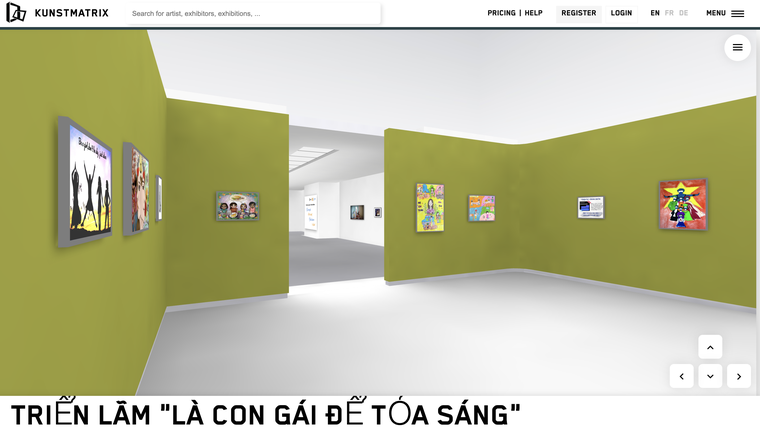 Triển lãm trực tuyến 'Là con gái để tỏa sáng' ảnh 1