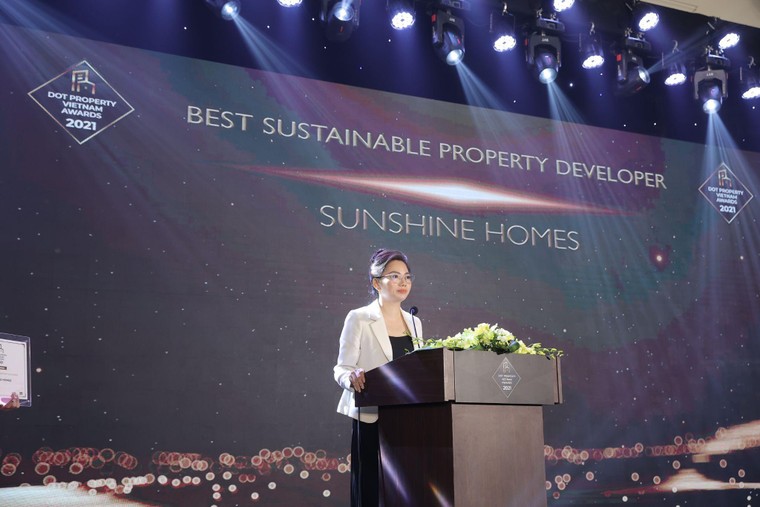 Sunshine Homes 'thắng đậm' tại Dot Property Vietnam Awards 2021 ảnh 1