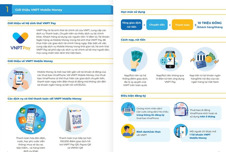 Hướng dẫn sử dụng dịch vụ VNPT Mobile Money ảnh 2