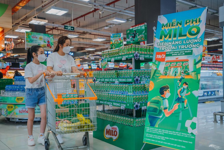 Nestlé MILO 'tiếp năng lượng trở lại trường' cho học sinh toàn quốc ảnh 1