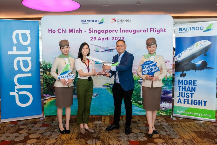 Bamboo Airways bay thường lệ TP HCM – Singapore từ 29/4 ảnh 1