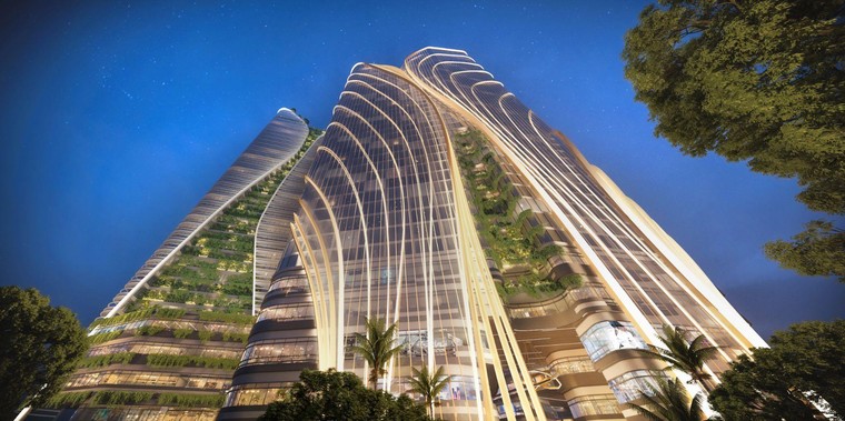 Tòa tháp đôi bên dòng Tam Bạc - Biểu tượng mới khơi ‘dòng chảy’ thịnh vượng ảnh 2