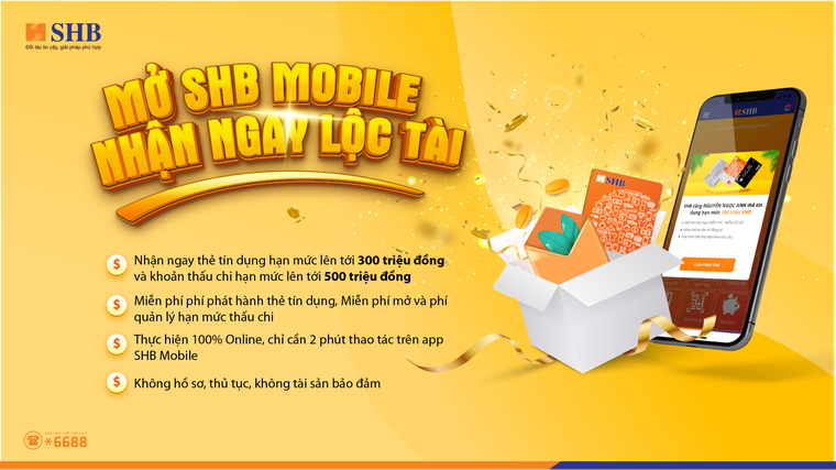 Chỉ 2 phút chạm – nhận ngay hạn mức thấu chi và thẻ tín dụng lên tới 500 triệu đồng ảnh 1
