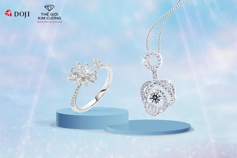 DOJI & Thế Giới Kim Cương ưu đãi tới 35%, cơ hội trúng vàng 999.9 ảnh 1