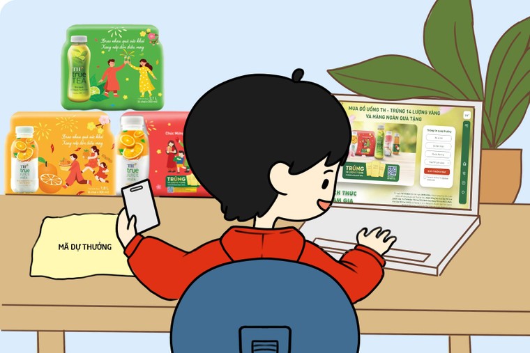 Dân tình rộn ràng “xoay nắp” đồ uống TH để trúng 14 lượng vàng ảnh 3