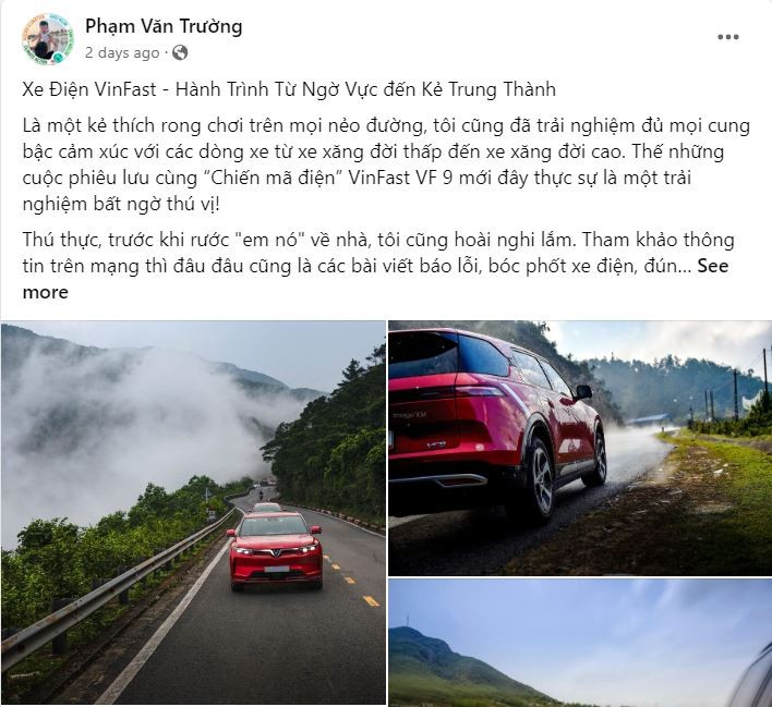 Hành trình “từ hoài nghi đến trung thành” của chủ xe điện VinFast ảnh 1