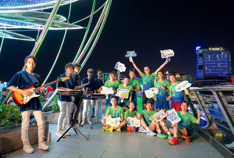 Khám phá những đường chạy cực chất tại VPBank Can Tho Music Night Run 2024 ảnh 1