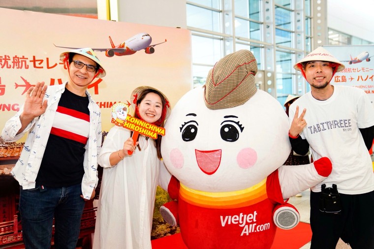 Vietjet khai trương đường bay Hà Nội - Hiroshima ảnh 3
