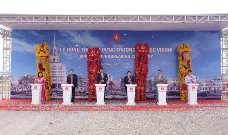 Vingroup động thổ Đại học VinUni - trường tư thục phi lợi nhuận tiêu chuẩn quốc tế ảnh 2