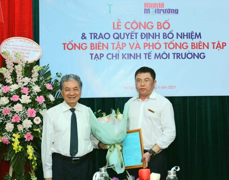 Tạp chí Kinh tế Môi trường có Tổng Biên tập và Phó Tổng Biên tập mới ảnh 2