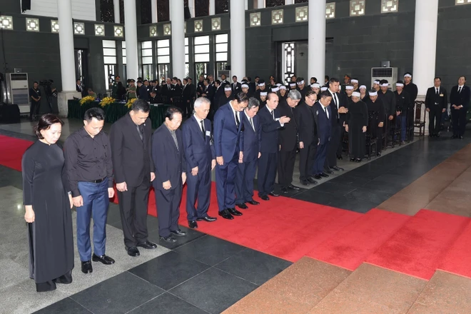 TRỰC TIẾP: Lễ truy điệu và an táng Tổng Bí thư Nguyễn Phú Trọng ảnh 33