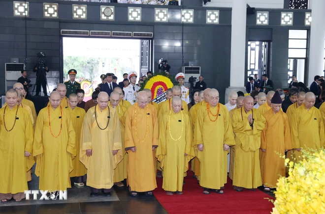 TRỰC TIẾP: Lễ truy điệu và an táng Tổng Bí thư Nguyễn Phú Trọng ảnh 74