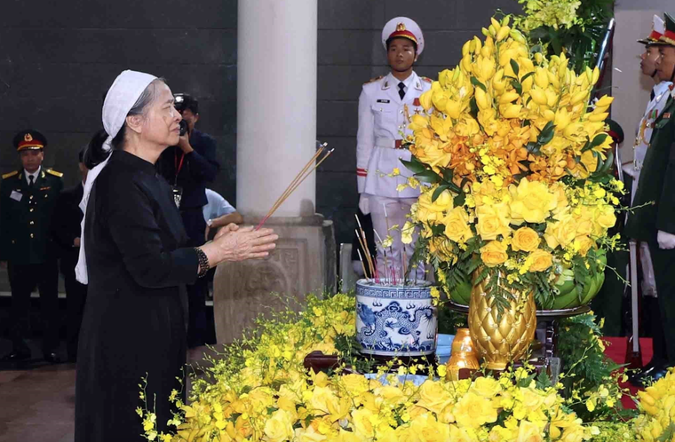 TRỰC TIẾP: Lễ truy điệu và an táng Tổng Bí thư Nguyễn Phú Trọng ảnh 9