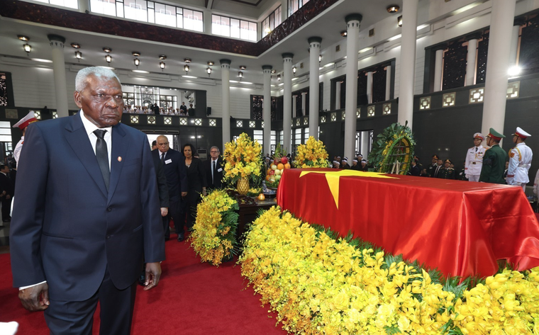 TRỰC TIẾP: Lễ truy điệu và an táng Tổng Bí thư Nguyễn Phú Trọng ảnh 15