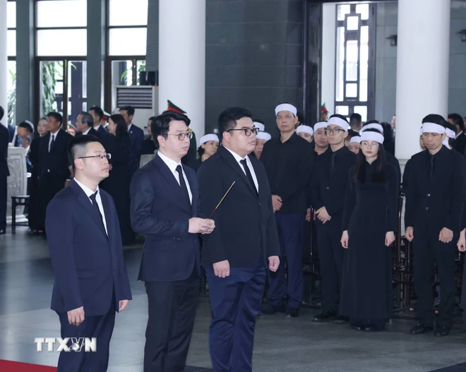 TRỰC TIẾP: Lễ truy điệu và an táng Tổng Bí thư Nguyễn Phú Trọng ảnh 76