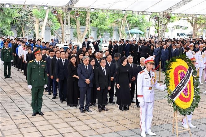 TRỰC TIẾP: Lễ truy điệu và an táng Tổng Bí thư Nguyễn Phú Trọng ảnh 53