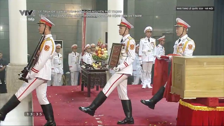 TRỰC TIẾP: Lễ truy điệu và an táng Tổng Bí thư Nguyễn Phú Trọng ảnh 158