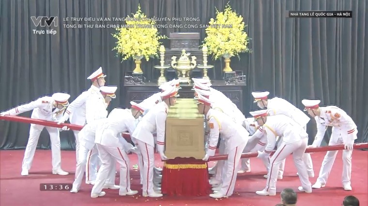 TRỰC TIẾP: Lễ truy điệu và an táng Tổng Bí thư Nguyễn Phú Trọng ảnh 155
