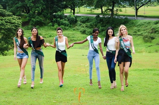 Hà Thu vươn lên dẫn đầu thành tích tại đấu trường Hoa hậu Trái đất 2017 ảnh 2