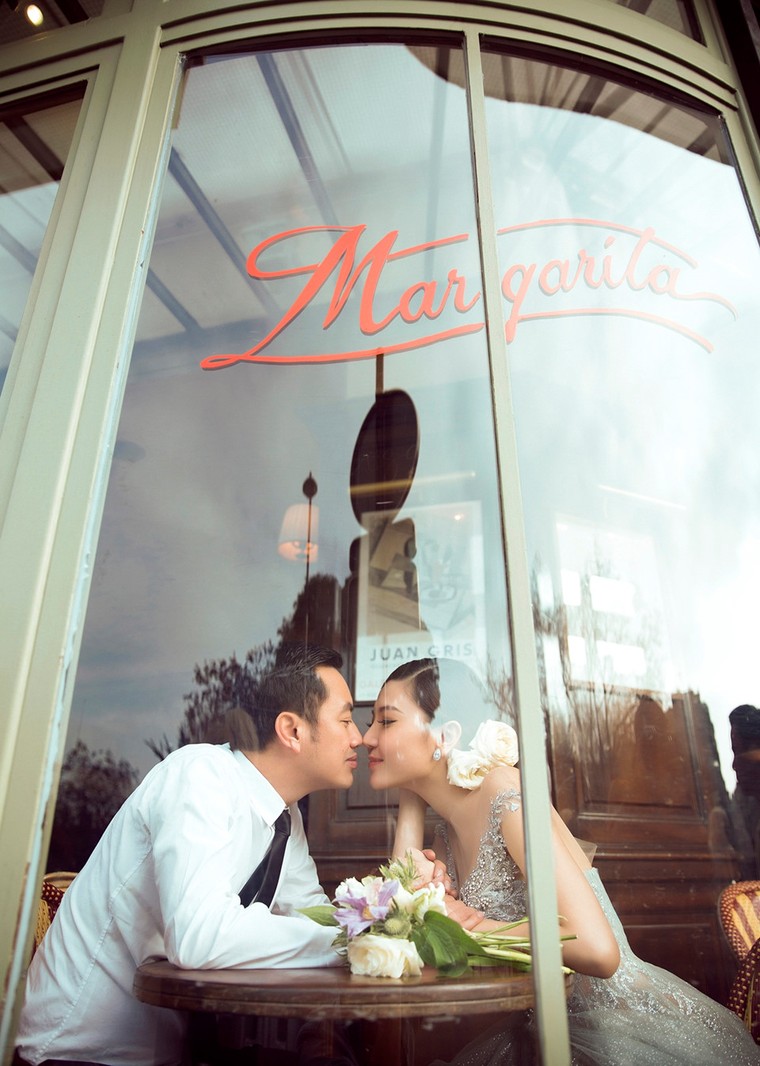Ngọc Duyên khoe ảnh cưới lãng mạn ở Paris ảnh 4