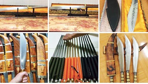 Nhức nhối 'chợ' vũ khí trên mạng ảnh 1