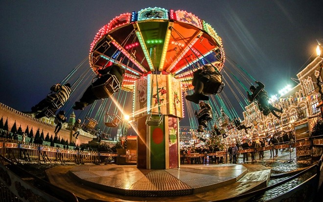 Thủ đô Moscow như “xứ sở cổ tích” trong mùa lễ hội ảnh 4