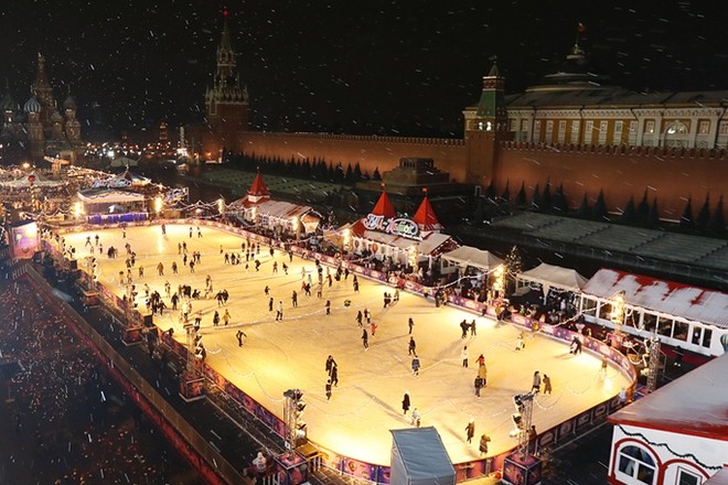 Thủ đô Moscow như “xứ sở cổ tích” trong mùa lễ hội ảnh 7