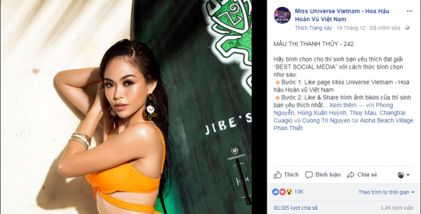 Mâu Thủy lọt top đầu hạng mục Best Social Media nhờ gian lận? ảnh 2