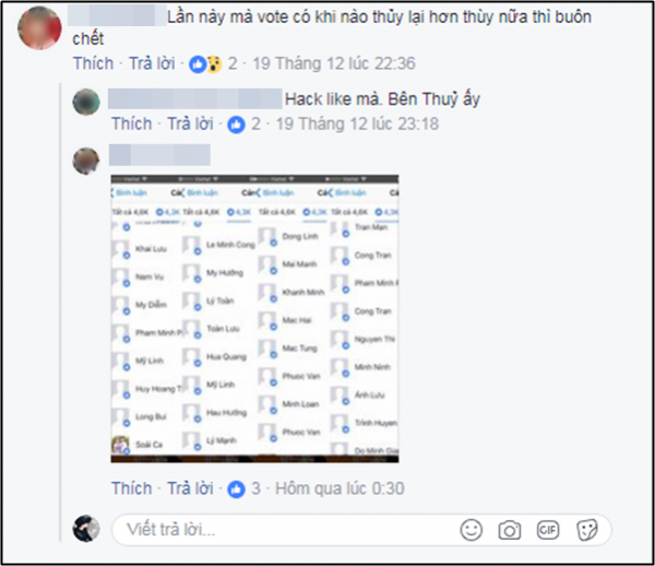 Mâu Thủy lọt top đầu hạng mục Best Social Media nhờ gian lận? ảnh 3