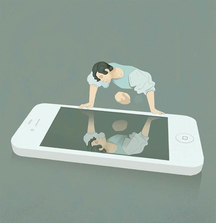 Tranh biếm họa về con người khiến chúng ta phải suy ngẫm ảnh 1