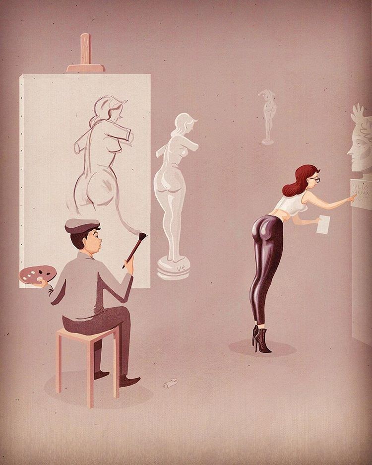 Tranh biếm họa về con người khiến chúng ta phải suy ngẫm ảnh 8