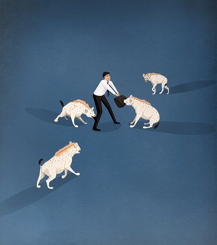 Tranh biếm họa về con người khiến chúng ta phải suy ngẫm ảnh 9