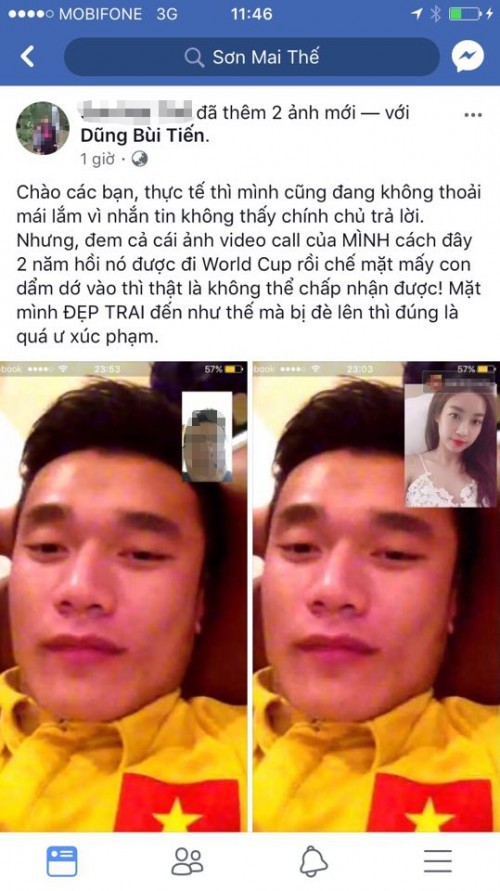 Hoa hậu Đỗ Mỹ Linh bị tố là ăn cắp, ghép ảnh nói chuyện Facetime với Bùi Tiến Dũng ảnh 2