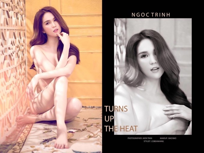 Ngọc Trinh 'nhá hàng' hậu trường chụp ảnh nude đầy chân thật và nóng bỏng ảnh 1