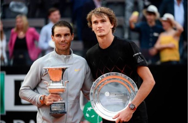 Nadal lần thứ 8 vô địch Rome Masters, trở lại ngôi vị số 1 thế giới ảnh 1
