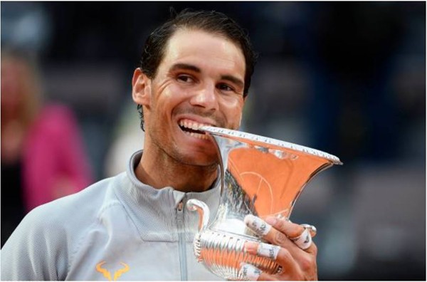 Nadal lần thứ 8 vô địch Rome Masters, trở lại ngôi vị số 1 thế giới ảnh 2