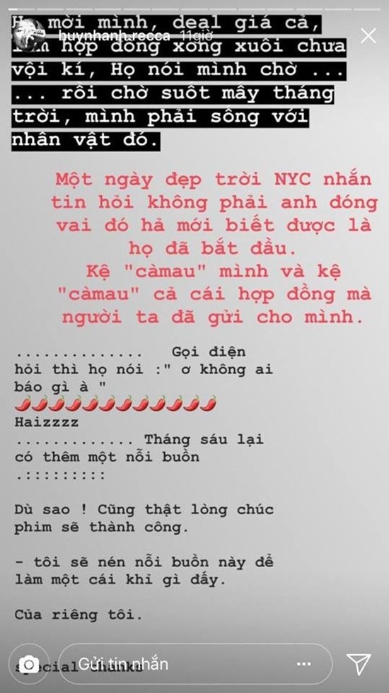 Huỳnh Anh bức xúc vì được mời rồi bị loại khỏi 'Hậu duệ mặt trời' ảnh 2