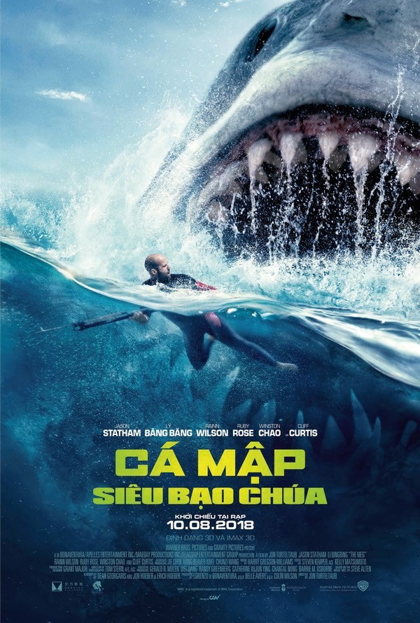 The Meg: Cá mập thời cổ đại làm sống lại nỗi ám ảnh sát thủ đại dương ảnh 1