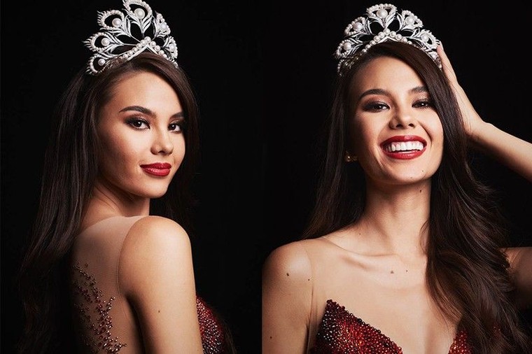 11 năm trước, mẹ ruột đã mơ thấy Catriona Gray mặc váy đỏ đăng quang Hoa hậu Hoàn vũ ảnh 4