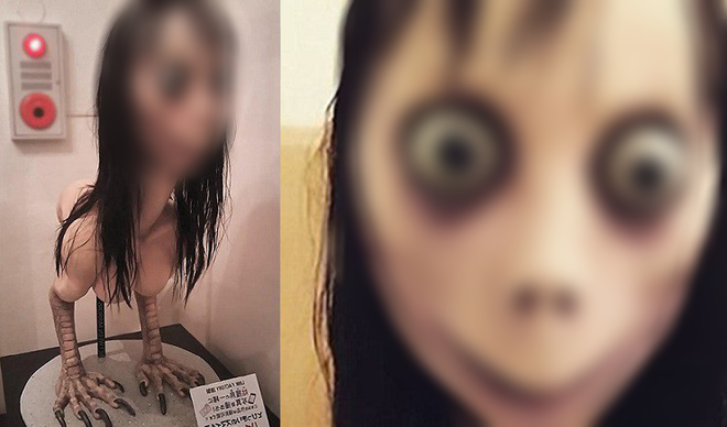 'Quái vật Momo' - cơn ác mộng của trẻ em ảnh 1