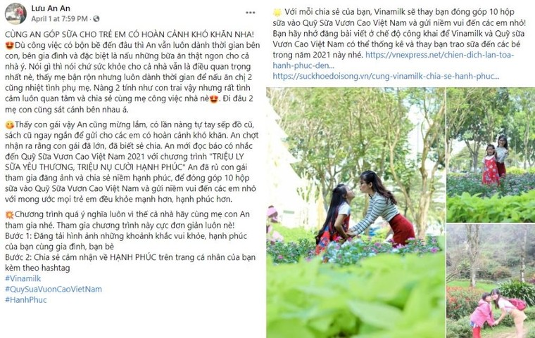 Tràn ngập hạnh phúc với chương trình 'Triệu ly sữa yêu thương, triệu nụ cười hạnh phúc' của Vinamilk ảnh 3