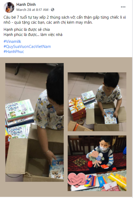 Tràn ngập hạnh phúc với chương trình 'Triệu ly sữa yêu thương, triệu nụ cười hạnh phúc' của Vinamilk ảnh 4