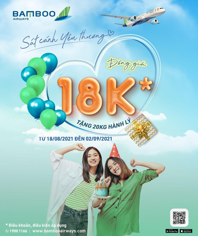 Cùng Bamboo Airways đón sinh nhật tuổi mới với loạt ưu đãi cực đã ảnh 1