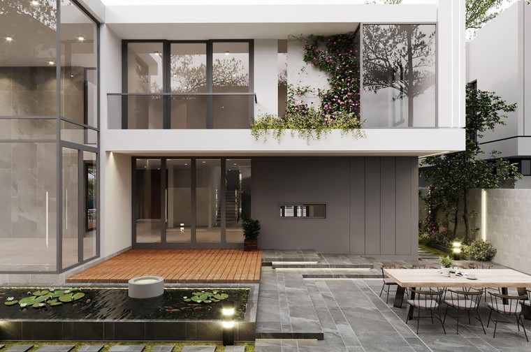 Vẻ đẹp của kiến trúc tương lai từ mẫu biệt thự quốc tế Regel Victoria ảnh 3