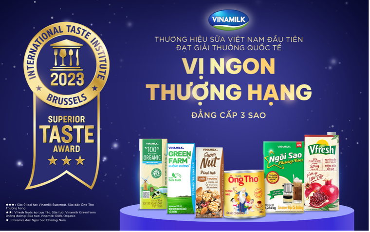 Các sản phẩm Việt lần đầu được gắn 3 sao về vị ngon đều thuộc thương hiệu sữa mà ‘nhà nào cũng có’ ảnh 4