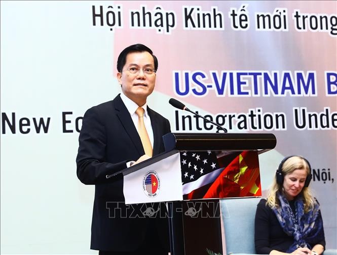 Phó Thủ tướng Trần Lưu Quang dự Hội nghị Thượng đỉnh kinh doanh Việt Nam - Hoa Kỳ 2023 ảnh 2