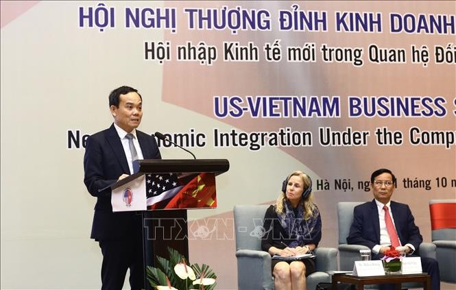 Phó Thủ tướng Trần Lưu Quang dự Hội nghị Thượng đỉnh kinh doanh Việt Nam - Hoa Kỳ 2023 ảnh 1